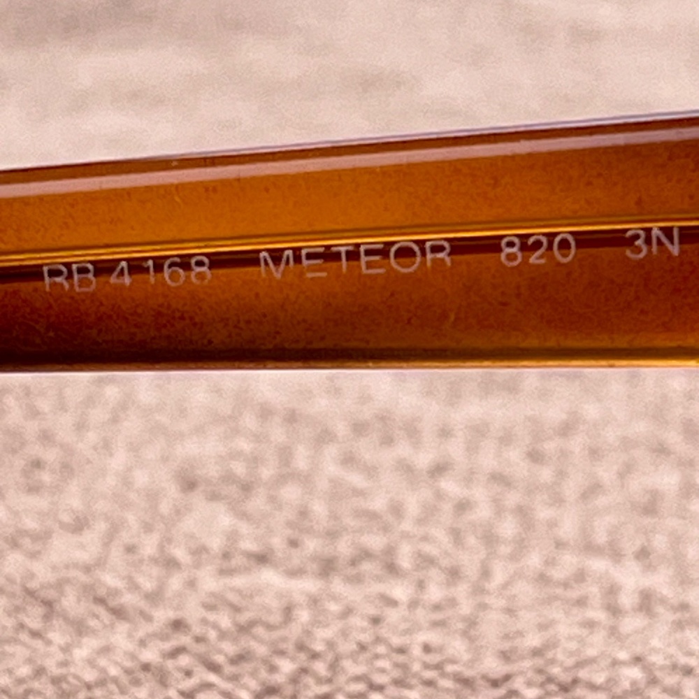 Authentic Vintage Ray-Ban 4168 METEOR 820 3N Havana Brown Sunglasses Rare - Picture 12 of 12